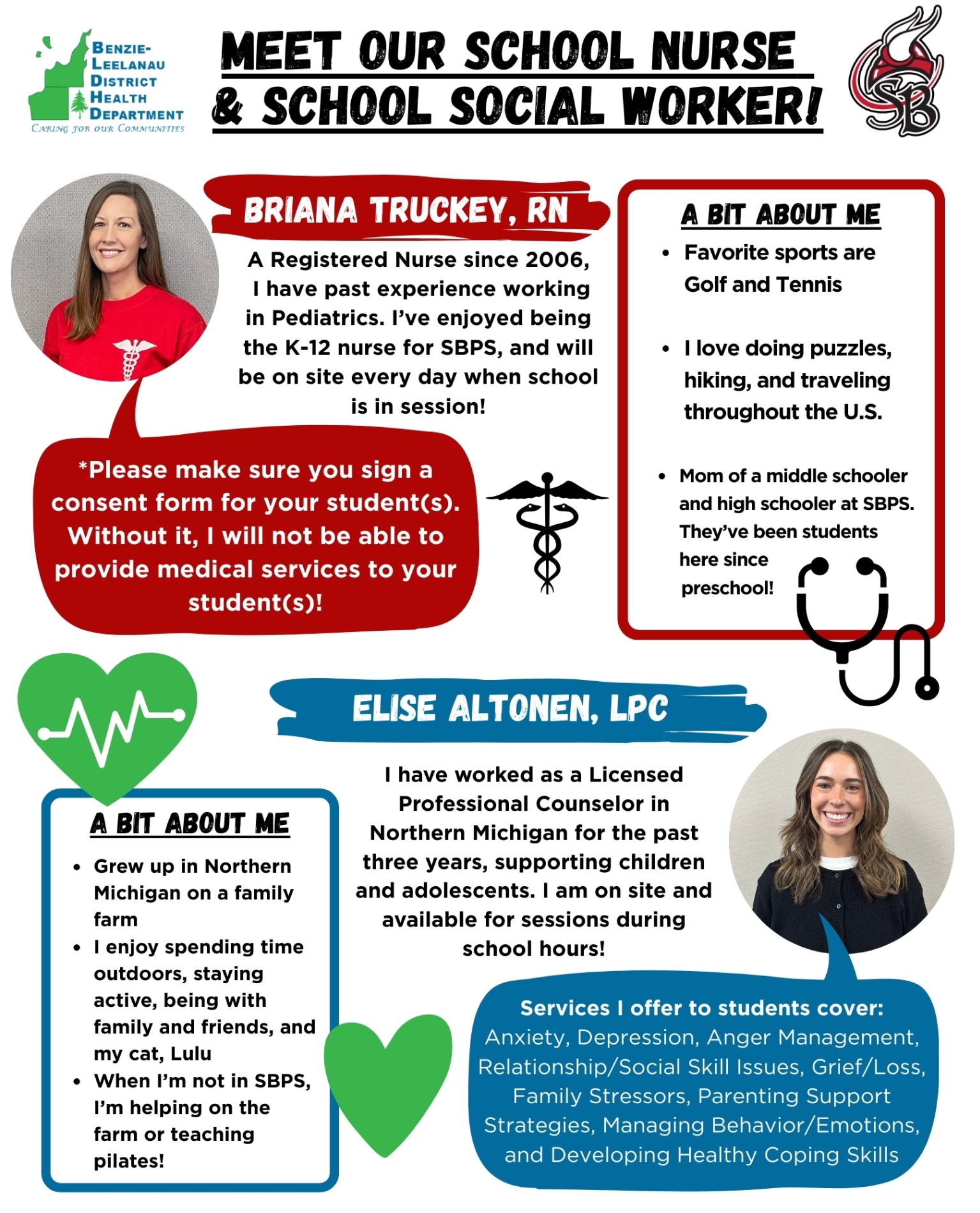 Meet the School Nurse & Social Worker